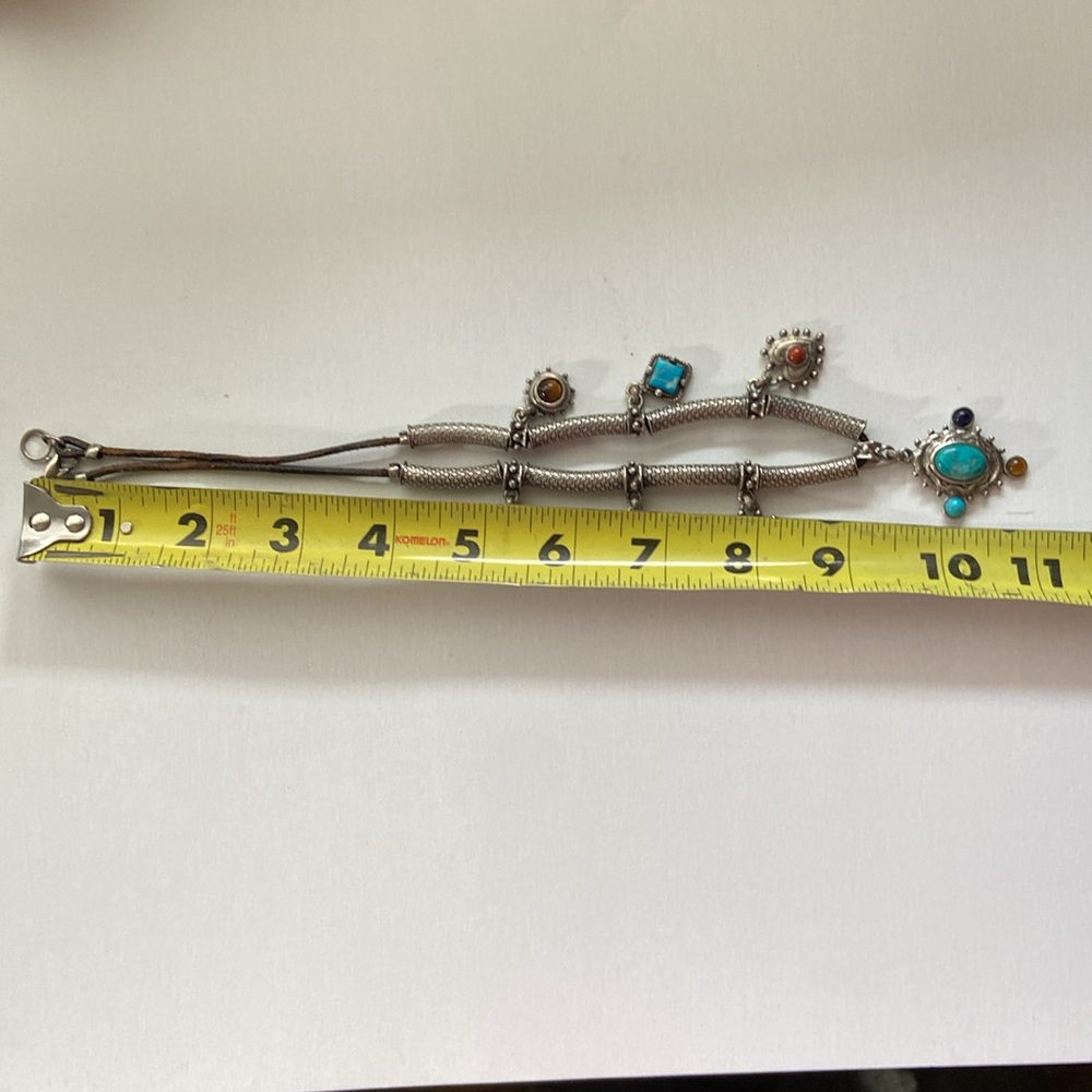 Robert Rose Native American Inspired Silvertone G… - image 6